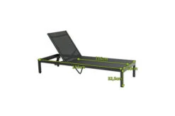 OUTFLEXX Rollliege, Anthrazit Matt, Aluminium, 193x60x32,5cm, Rückenlehne Verstellbar -Gartenladen 21771 5.jpg