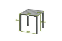 OUTFLEXX Beistelltisch, Anthrazit Matt, Aluminium, 40x40cm -Gartenladen 21773 5.jpg