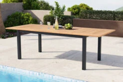 OUTFLEXX Ausziehtisch, Anthrazit Matt, Alu/FSC-Teak, 150/210x90cm, Synchronauszug Mit Butterfly-Funktion 21 OUTFLEXX Ausziehtisch, Anthrazit Matt, Alu/FSC-Teak, 150/210x90cm, Synchronauszug Mit Butterfly-Funktion -Gartenladen 21778 01.jpg