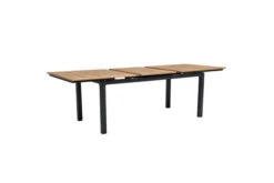 OUTFLEXX Ausziehtisch, Anthrazit Matt, Alu/FSC-Teak, 180/240x100cm, Automatischer Ausziehmechanismus -Gartenladen 21779 02.jpg