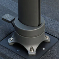 OUTFLEXX Ampelschirm, Anthrazit, Aluminium/Polyester, 300x300cm, Quadratisch -Gartenladen 21787 13.jpg