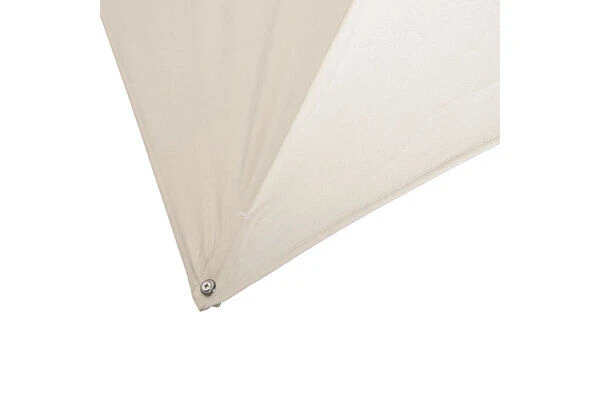 OUTFLEXX Ampelschirm, Anthrazit/creme, Aluminium/Polyester, 300x400cm, Rechteckig 6 OUTFLEXX Ampelschirm, Anthrazit/creme, Aluminium/Polyester, 300x400cm, Rechteckig – Bild 4