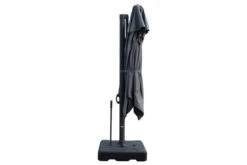 OUTFLEXX Ampelschirm, Anthrazit, Aluminium/Polyester, 300x400cm, Rechteckig -Gartenladen 21789 4.jpg