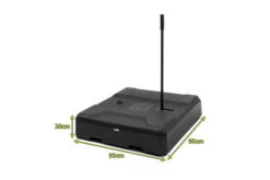 OUTFLEXX Schirmständer, Anthrazit, HDPE, 95x95x20cm, Bis Ca. 138kg Befüllbar -Gartenladen 21790 5.jpg