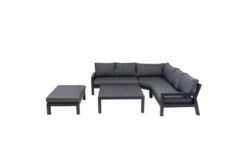 OUTFLEXX Ecklounge, Anthrazit Matt/dunkelgrau, Alu/Spuncrylic, 5-tlg., Tisch 115x115cm, 4-6 Pers -Gartenladen 21797 9.jpg