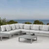 OUTFLEXX Willis Loungemöbel, Hellgrau, Alu/Holzimitat/Polyester, 5-6 Personen, Inkl. 2x Loungetisch, 1x Beistelltisch -Gartenladen 21820 1.jpg