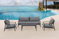 OUTFLEXX Monti Loungemöbel, Dunkelgrau, Alu/Teak/Keramikglas/Polyester, Für 4 Personen, Inkl. Loungetisch -Gartenladen 21823 4.jpg