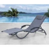 LECO Sonnenliege, Grau, Aluminium/Textilene 2 LECO Sonnenliege, Grau, Aluminium/Textilene -Gartenladen 21879 1.jpg