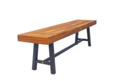 OUTFLEXX Bank, Natur/schwarz, Akazie, 160 X 36,5 X 45 Cm 12 OUTFLEXX Bank, Natur/schwarz, Akazie, 160 X 36,5 X 45 Cm -Gartenladen 21924 8.jpg