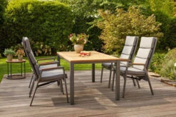 SIENA GARDEN Savona Sessel, Matt Graphit , Alu/FSC-Teak/Texfabric, 74x60x110 Cm, Verstellbare Rückenlehne, Inkl. Polster -Gartenladen 21993 9.jpg