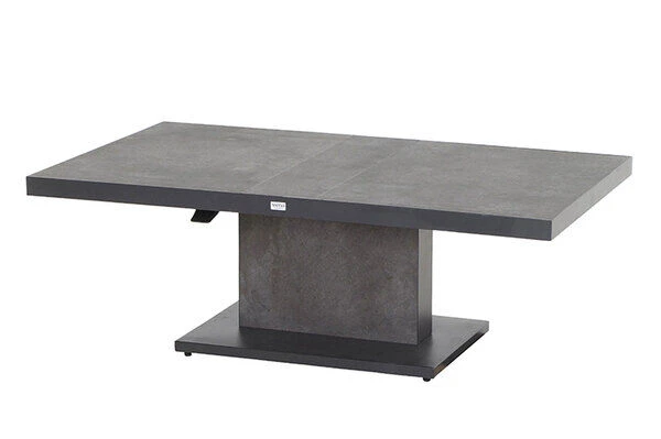 SIENA GARDEN Bellani Lifttisch, Matt Anthrazit/dunkelgrau, Alu/Keramik, 140x85x50-72 Cm, Stufenlos Verstellbar 4 SIENA GARDEN Bellani Lifttisch, Matt Anthrazit/dunkelgrau, Alu/Keramik, 140x85x50-72 Cm, Stufenlos Verstellbar – Bild 2