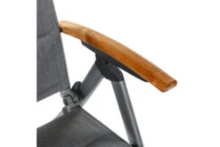 SIENA GARDEN Savina XL/Geneva Esstischgarnitur, Graphit/grau, Alu/Teak/Texfabric, Tisch 160x90 Cm, 6 Multipos. -Gartenladen 22031 4.jpg