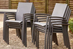 SIENA GARDEN Silva/Velia Esstischgarnitur, Matt Anthrazit, Alu/Keramik/Ranotex®-Gewebe, Tisch 100x100 Cm, 4 Dining Sessel -Gartenladen 22072 14.jpg