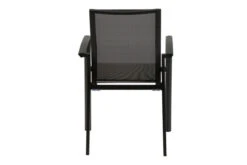 SIENA GARDEN Silva/Velia Esstischgarnitur, Matt Anthrazit, Alu/Keramik/Ranotex®-Gewebe, Tisch 100x100 Cm, 4 Dining Sessel -Gartenladen 22072 4.jpg