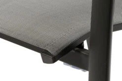 SIENA GARDEN Silva/Velia Esstischgarnitur, Matt Anthrazit, Alu/Keramik/Ranotex®-Gewebe, Tisch 100x100 Cm, 4 Dining Sessel -Gartenladen 22072 8.jpg