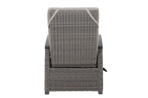 SIENA GARDEN Corido/Bellani Pinie Loungeset, Charcoal/anthrazit/pinie-grau, Alu/Keramik/Gardino®-Geflecht, Lifttisch 160x90 Cm, 6 Relaxsessel 6 SIENA GARDEN Corido/Bellani Pinie Loungeset, Charcoal/anthrazit/pinie-grau, Alu/Keramik/Gardino®-Geflecht, Lifttisch 160x90 Cm, 6 Relaxsessel – Bild 4