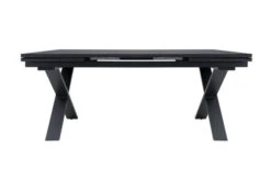 OUTFLEXX Esstischgarnitur, OUTFLEXX® Anthrazit Matt, Alu / Spraystone / Teak, Tisch 180/280x100cm, 6 Stapelsessel 28 OUTFLEXX Esstischgarnitur, OUTFLEXX® Anthrazit Matt, Alu / Spraystone / Teak, Tisch 180/280x100cm, 6 Stapelsessel -Gartenladen 22127 10.jpg