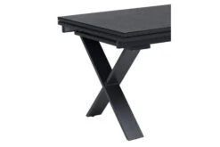 OUTFLEXX Esstischgarnitur, OUTFLEXX® Anthrazit Matt, Alu / Spraystone / Teak, Tisch 180/280x100cm, 8 Stapelsessel -Gartenladen 22128 9.jpg