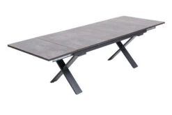 OUTFLEXX Esstischgarnitur, OUTFLEXX® Anthrazit Matt, Alu /HPL / Teak, Tisch 180/280x100cm, 10 Stapelsessel 25 OUTFLEXX Esstischgarnitur, OUTFLEXX® Anthrazit Matt, Alu /HPL / Teak, Tisch 180/280x100cm, 10 Stapelsessel -Gartenladen 22151 9.jpg