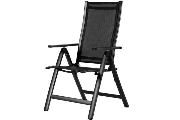 OUTFLEXX Esstischgarnitur, OUTFLEXX® Anthrazit Matt, Alu / Teak / Textil, Ausziehtisch 180/240x100cm, 6 Stapelsessel, 2 Multipo 5 OUTFLEXX Esstischgarnitur, OUTFLEXX® Anthrazit Matt, Alu / Teak / Textil, Ausziehtisch 180/240x100cm, 6 Stapelsessel, 2 Multipo – Bild 3