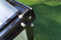 OUTFLEXX Gewächshaus, Schwarz, Alu/Polycarbonat, 186x61x86cm, Pulverbeschichtet -Gartenladen 22271 11.jpg