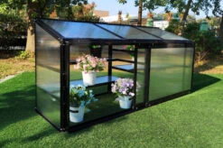 OUTFLEXX Gewächshaus, Schwarz, Alu/Polycarbonat, 186x61x86cm, Pulverbeschichtet -Gartenladen 22271 4.jpg