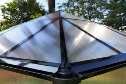 OUTFLEXX Gewächshaus, Schwarz, Alu/Polycarbonat, 309x355x272cm, Pulverbeschichtet -Gartenladen 22275 18.jpg