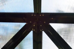 OUTFLEXX Gewächshaus, Schwarz, Alu/Polycarbonat, 381x377x250cm, Pulverbeschichtet -Gartenladen 22282 8.jpg