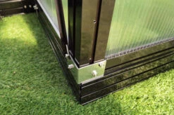 OUTFLEXX Gewächshaus, Schwarz, Alu/Polycarbonat, 381x377x250cm, Pulverbeschichtet -Gartenladen 22282 9.jpg