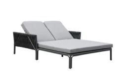 OUTFLEXX Mermaid Doppelliege, Anthrazit, Aluminium/XL Rope, 140x56x132 Cm, Inkl. Polster -Gartenladen 22310 2.jpg