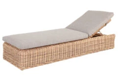 OUTFLEXX Sunlounger, Natur Meliert/sand, Polyrattan, 216x76x47 Cm, Rückenlehne Verstellbar 9 OUTFLEXX Sunlounger, Natur Meliert/sand, Polyrattan, 216x76x47 Cm, Rückenlehne Verstellbar -Gartenladen 22361 2.jpg