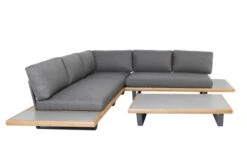 OUTFLEXX Ecklounge, Anthrazit/stone Grey, Aluminium/Akazie In Teakoptik, Für 5 Personen, Inkl. Polster 19 OUTFLEXX Ecklounge, Anthrazit/stone Grey, Aluminium/Akazie In Teakoptik, Für 5 Personen, Inkl. Polster -Gartenladen 22367 4.jpg