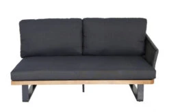 OUTFLEXX Ecklounge, Anthrazit, Geflecht/Akazie, 5 Personen, Inkl. Polster In Anthrazit Und Kaffeetisch 75x75 Cm 19 OUTFLEXX Ecklounge, Anthrazit, Geflecht/Akazie, 5 Personen, Inkl. Polster In Anthrazit Und Kaffeetisch 75x75 Cm -Gartenladen 22373 7.jpg
