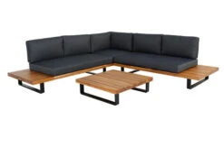 OUTFLEXX Ecklounge, Anthrazit, Akazie, 5 Personen, Inkl. Polster Und Kaffeetisch 77 X 77 Cm -Gartenladen 22374 1.jpg