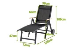 HARTMAN Alice Sonnenliege, Xerix/schwarz, Alu/Teak, 190x109x72cm, FSC-Teak Armlehnen 5 HARTMAN Alice Sonnenliege, Xerix/schwarz, Alu/Teak, 190x109x72cm, FSC-Teak Armlehnen -Gartenladen 22433 2.jpg