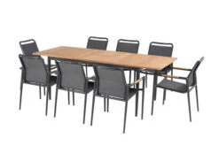 HARTMAN Silencio Ausziehtisch, Xerix/natur, Alu/Teak, 160/220x90cm, Butterfly-Auszug, FSC Teak 11 HARTMAN Silencio Ausziehtisch, Xerix/natur, Alu/Teak, 160/220x90cm, Butterfly-Auszug, FSC Teak -Gartenladen 22443 4.jpg