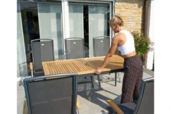 HARTMAN Silencio Ausziehtisch, Xerix/natur, Alu/Teak, 160/220x90cm, Butterfly-Auszug, FSC Teak 15 HARTMAN Silencio Ausziehtisch, Xerix/natur, Alu/Teak, 160/220x90cm, Butterfly-Auszug, FSC Teak -Gartenladen 22443 9 7.jpg 7