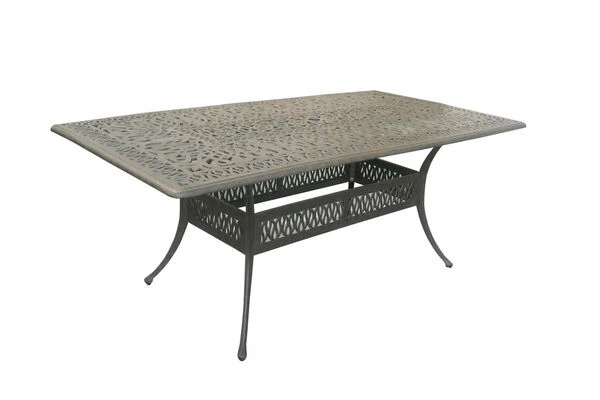 HARTMAN Amalfi Esstisch, Bronze/anthrazit, Alu-Guss, 214x112cm, Rechteckig 3 HARTMAN Amalfi Esstisch, Bronze/anthrazit, Alu-Guss, 214x112cm, Rechteckig