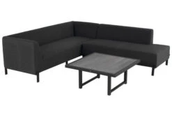 HARTMAN Dion Ecklounge, Schwarz, Sunbrella/Keramik, 6 Personen, Inklusive Beistelltisch 10 HARTMAN Dion Ecklounge, Schwarz, Sunbrella/Keramik, 6 Personen, Inklusive Beistelltisch -Gartenladen 22455 2.jpg