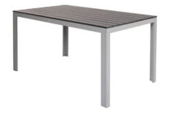 VILLANA Esstischgarnitur, Silber/schwarz, Alu/Holzimitat/Textil, Tisch 150x90cm, 4 Multipositionssessel -Gartenladen 22559 09.jpg