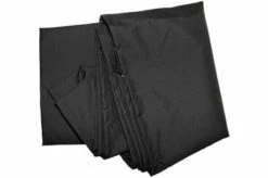 OUTTECH Schutzhülle In L-Form Für Lounges, Schwarz, Ripstop-Polyester, 255x255x100x70cm, Atmungsaktiv