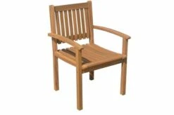 OUTFLEXX Sitzgruppe, Natur, Akazie, Ausziehtisch 150/200 X 90 Cm, 4 Armlehnensessel -Gartenladen 22814 4.jpg