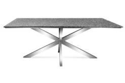 STERN Esstischgarnitur, Silber/grau, Edelstahl/Textilene, Tisch 200 X 100 Cm, 6 Multipositionssessel, Padded -Gartenladen 22912 09.JPG