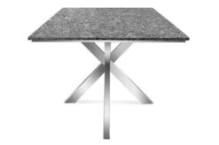 STERN Esstischgarnitur, Silber/grau, Edelstahl/Textilene, Tisch 200 X 100 Cm, 6 Multipositionssessel, Padded -Gartenladen 22912 10.JPG