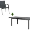 STERN New Top Esstischgarnitur, Anthrazit, Alu / Glas / Textil, Tisch 180/240x100cm, 6 Stapelsessel 2 STERN New Top Esstischgarnitur, Anthrazit, Alu / Glas / Textil, Tisch 180/240x100cm, 6 Stapelsessel -Gartenladen 22989 1.jpg