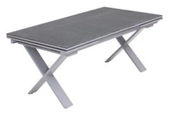 KETTLER Granada Esstischgarnitur, Silber / Anthrazit, Alu / Spraystone / Teak, Tisch 180/280x100cm, 8 Stapelsessel, 2 Multipo 22 KETTLER Granada Esstischgarnitur, Silber / Anthrazit, Alu / Spraystone / Teak, Tisch 180/280x100cm, 8 Stapelsessel, 2 Multipo -Gartenladen 23024 6.jpg