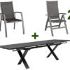 KETTLER Altura Esstischgarnitur, Anthrazit, Alu / Spraystone / Textil, Tisch 180/280x100cm, 6 Stapelsessel, 2 Multipo -Gartenladen 23089 1.jpg