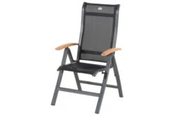 HARTMAN Silencio / Alice Sitzgruppe, Xerix/natur, Alu/Teak, 4x4 Textilen, 4 Multipositionssessel, 160/220x90cm, FSC-Teak Armlehnen -Gartenladen 23214 3.jpg