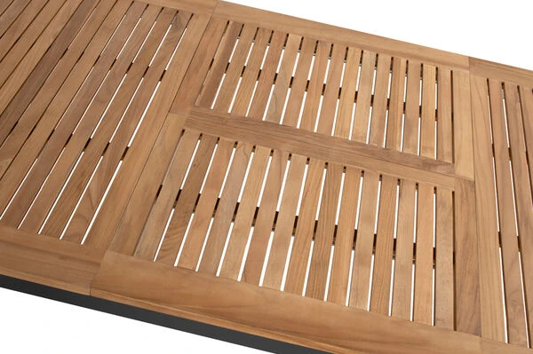 HARTMAN Silencio / Alice Sitzgruppe, Xerix/natur, Alu/Teak, 4x4 Textilen, 6 Dining Sessel, 2 Multipo, 160/220x90cm, FSC-Teak Armlehnen 9 HARTMAN Silencio / Alice Sitzgruppe, Xerix/natur, Alu/Teak, 4x4 Textilen, 6 Dining Sessel, 2 Multipo, 160/220x90cm, FSC-Teak Armlehnen – Bild 7