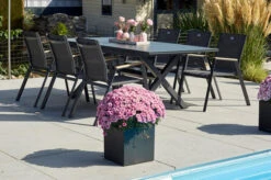 HARTMAN Xanadu / Aruba Sitzgruppe, Xerix/natur, Alu/Teak/Glaskeramik, 6 Multipo, 160/220x100cm, FSC-Teak Armlehnen -Gartenladen 23268 2 1.jpg